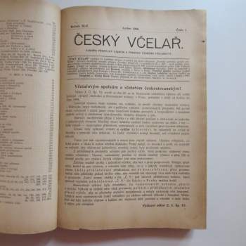 Použité Český včelař, roč. 42