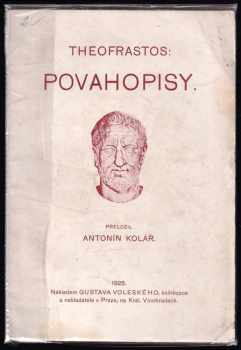 Theofrastos: Povahopisy