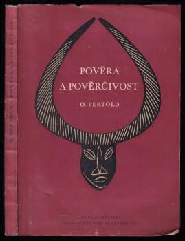 Otakar Pertold: Pověra a pověrčivost