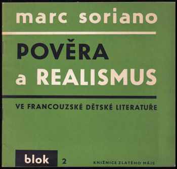 Marc Soriano: Pověra a realismus ve francouzské dětské literatuře