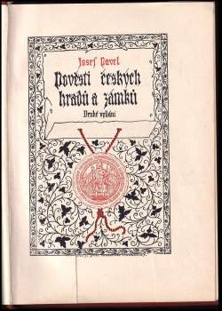 Josef Pavel: Pověsti českých hradů a zámků
