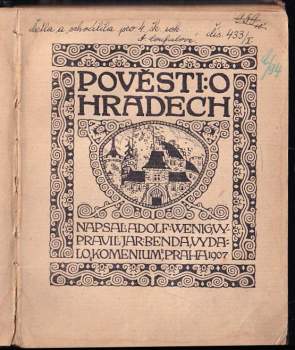 Adolf Wenig: Pověsti o hradech