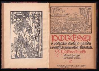 Václav Hájek z Libočan: Pověsti o počátcích českého národu a o českých pohanských knížatech