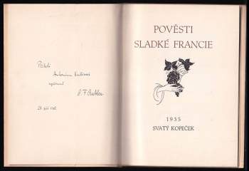 Pověsti sladké Francie