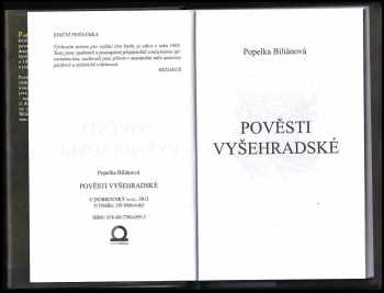 Popelka Biliánová: Pověsti vyšehradské