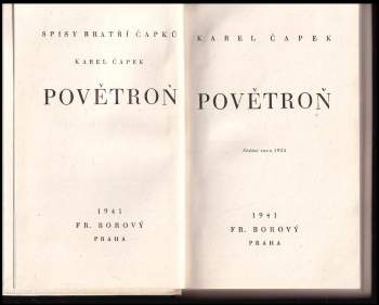 Karel Čapek: Povětroň