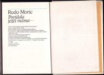 Rudo Moric: Povídala ježčí máma