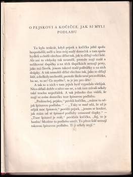 Josef Čapek: Povídání o pejskovi a kočičce