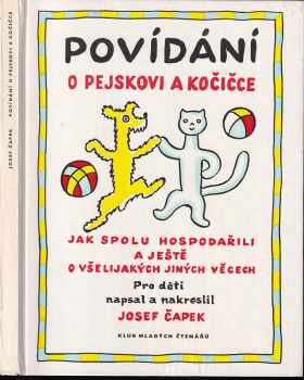 Josef Čapek: Povídání o pejskovi a kočičce