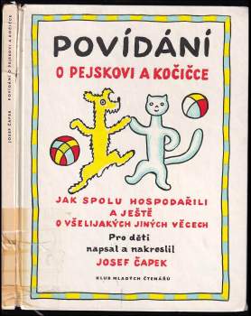 Josef Čapek: Povídání o pejskovi a kočičce