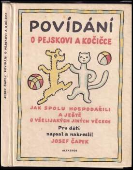 Josef Čapek: Povídání o pejskovi a kočičce