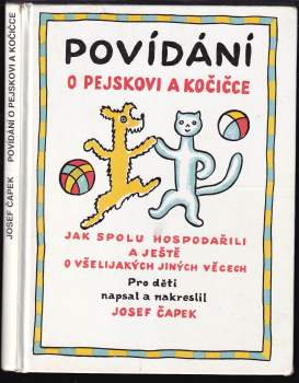 Josef Čapek: Povídání o pejskovi a kočičce