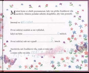 Nicola Baxter: Povídání o Zoubkové víle