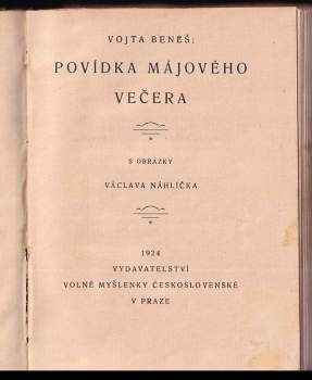 Vojta Beneš: Povídka májového večera