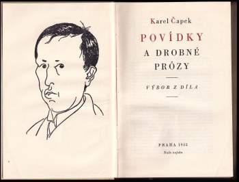 Karel Čapek: Povídky a drobné prózy
