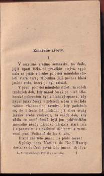 Ladislav Stroupežnický: Povídky a novelly