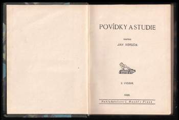 Jan Neruda: Povídky a studie