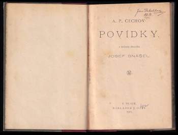 Anton Pavlovič Čechov: Povídky
