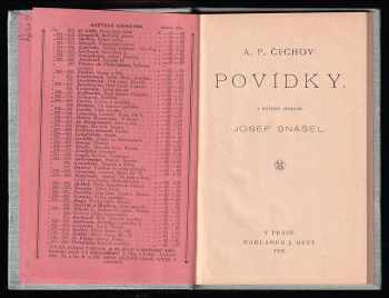 Anton Pavlovič Čechov: Povídky