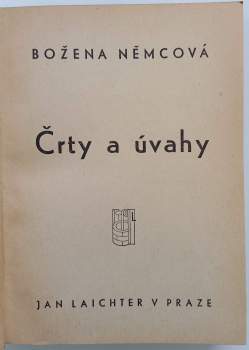 Božena Němcová: Vzpomínky na Slovensko