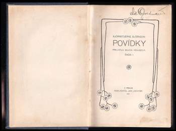 Bjőrnstjerne Martinius Bjőrnson: Povídky