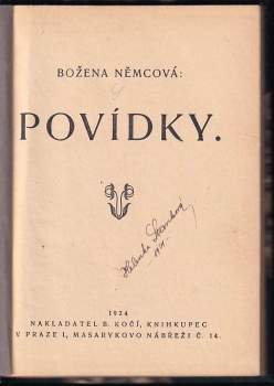 Božena Němcová: Povídky