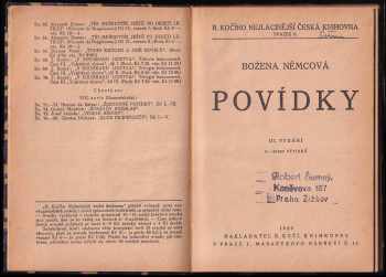 Božena Němcová: Povídky