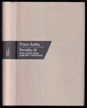 Franz Kafka: Povídky