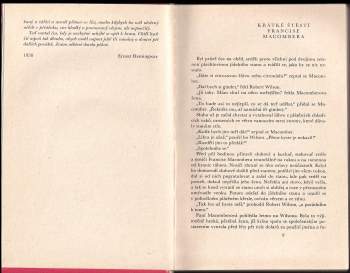 Ernest Hemingway: Povídky