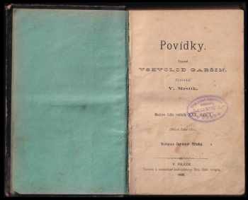 Vsevolod Michajlovič Garšin: Povídky
