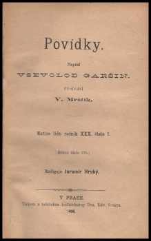 Vsevolod Michajlovič Garšin: Povídky