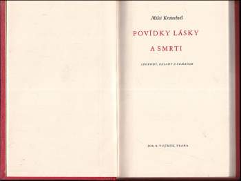 Miloš Václav Kratochvíl: Povídky lásky a smrti