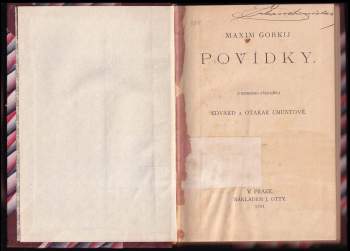 Maksim Gor‘kij: Povídky