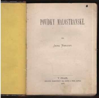 Povídky malostranské
