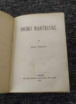 Jan Neruda: Povídky malostranské