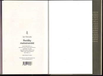 Jan Neruda: Povídky malostranské