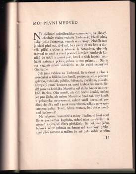 Justin Chorváth: Povídky o medvědech a vlcích