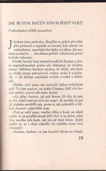 Justin Chorváth: Povídky o medvědech a vlcích