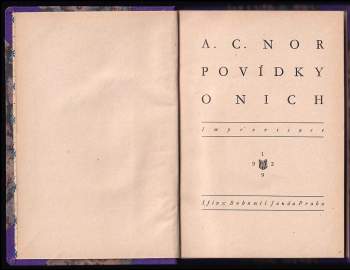 A. C Nor: Povídky o nich