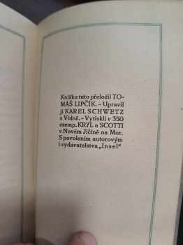 Rainer Maria Rilke: Povídky o Pánu Bohu