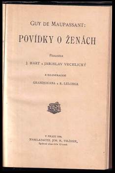 Guy de Maupassant: Povídky o ženách