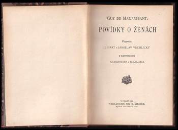 Guy de Maupassant: Povídky o ženách