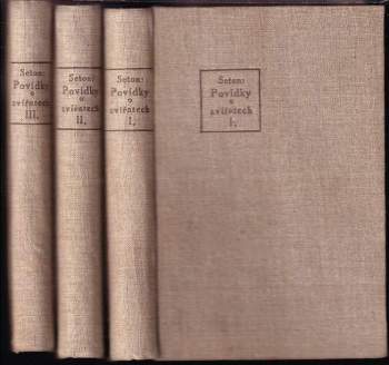 Ernest Thompson Seton: Povídky o zvířatech