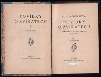Ernest Thompson Seton: Povídky o zvířatech