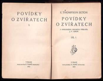 Ernest Thompson Seton: Povídky o zvířatech