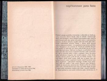 G. K Chesterton: Povídky otce Browna