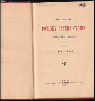 Pavel Albieri: Povídky pátera Cyrina