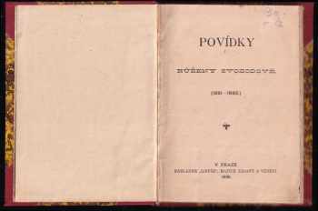 Růžena Svobodová: Povídky Růženy Svobodové