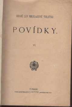 Lev Nikolajevič Tolstoj: Povídky VI