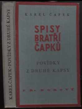 Karel Čapek: Povídky z druhé kapsy